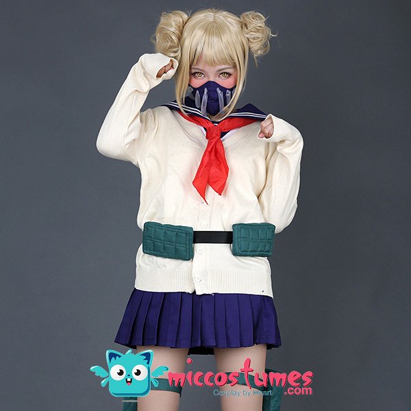 MHA League of Villains Himiko Toga Uniforme de Vestuario Cosplay MHA League of Villains Himiko Toga Uniforme de Vestuario Cosplay