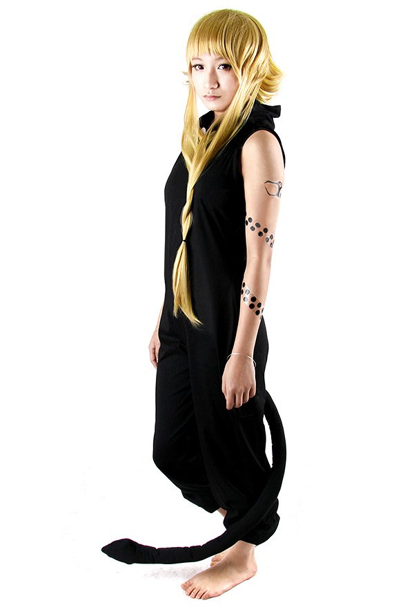 Soul Evans Medusa Schwarzes Cosplay Kostüm