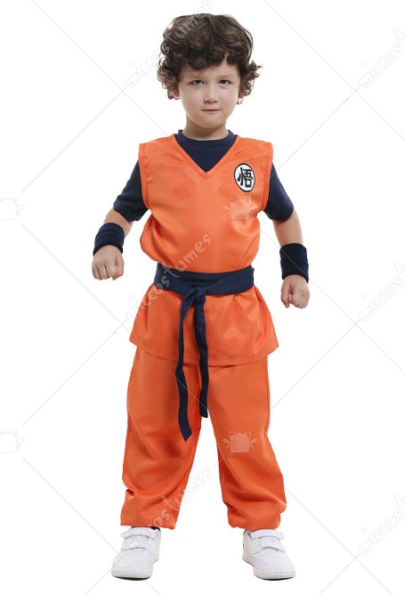 Disfraz Cosplay de DB Son Goku Kids