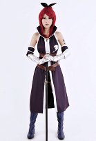Fairy Tail Eruza Purple Cosplay Kostüme