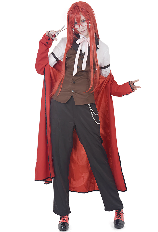 kuroshitsuji Grell Sutcliff Cosplay Kostüme