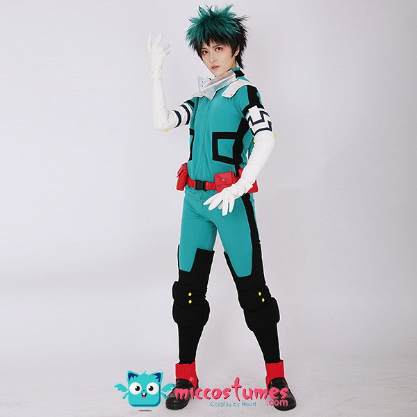 MHA Mon Héros Académie Costume de Combat Cosplay Midoriya Izuku Deku MHA Mon Héros Académie Costume de Combat Cosplay Midoriya Izuku Deku