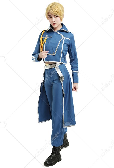 FullMetal Alchemist Riza Hawkeye Military Cosplay Kostüme
