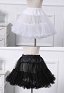 Mujer Falda de Petticoat Lolita Short Skirts Tutu Crinoline