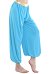 Blue Yoga Pilates Pants for Halloween Cosplay