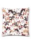 Miccostumes Housse de Coussin Halloween Motif Chat Taies d'Oreiller Pillowcase 18x18 Inch