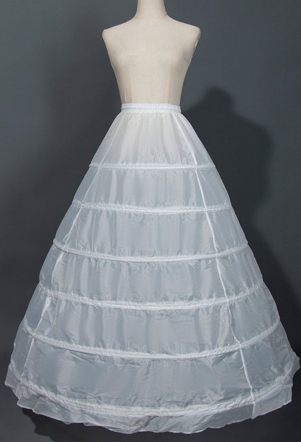 Women Lolita Princess Dress Crinoline Gown Petticoat Underskirt Cosplay Accessory