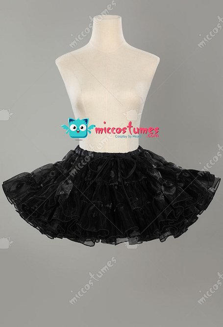 Vestuario de múltiples capas voluminoso para disfrazarse de baile de ballet breve de Halloween