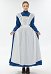 Disfraz de Cosplay Accesorios de Rol de Estilo Medieval con Delantal Victoriano y Diadema de Volantes