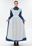 Accessoires Cosplay médiévals Tablier victorien et coiffe à volants