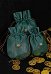 Medieval Drawstring Belt Bag Renaissance Vintage Magic Beans Bag