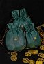 Sac vintage Sac banane à cordon de style médiéval