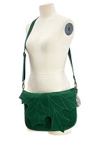 Medieval Bolso de elfa con forma de hoja de arce retro de hombro con solapa Medieval Bolso de elfa con forma de hoja de arce retro de hombro con solapa