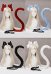 Cosplay Katze Ohren und Schwanz Set Stirnband Tier Ohren Kawaii Handgemacht Haarschmuck Vielen Farben