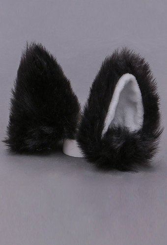 Accessoire de Cosplay Pince à Cheveux Lolita avec Oreilles de Chat Renard de Style Japonais en Fausse Fourrure