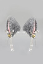Japanese Lolita Style Schwarze Graue Katze und Fuchs Plüschohr Haarspangen Handgemachte Kunstpelz Tierohr Clips Halloween Cosplay Accessoires Japanese Lolita Style Schwarze Graue Katze und Fuchs Plüschohr Haarspangen Handgemachte Kunstpelz Tierohr Clips Halloween Cosplay Accessoires