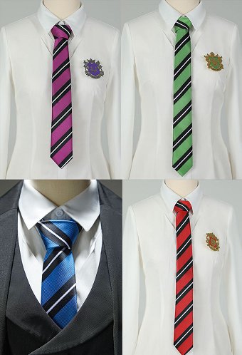 Kuroshitsuji  Disfraz de Cosplay Conjunto de insignia y corbata para accesorios de cosplay