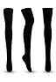 Miccostumes Hosiery Long Cotton Thigh High Socks Over the Knee High Boot Stockings Cotton Leg Cosplay Accessories