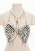 Daizbella Medieval Scale Breastplate Silberne metallische Schuppen Brustpanzer