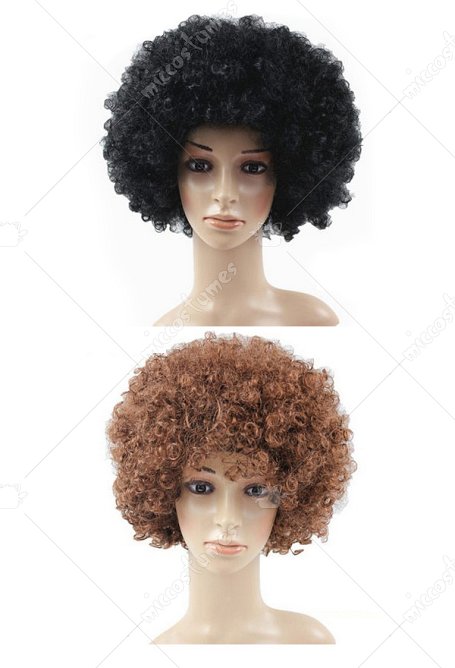 Carnival Wild-Curl Up Wig for Cosplay Parties