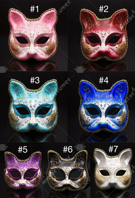 Carnival Mask for Adult Half-Faced Style