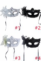 Halloween Karneval Halbgesichtsmaske Tanzpartymaske