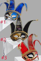 Halbgesichtsmaske Karneval Venedigs Retro Party Ballmaske