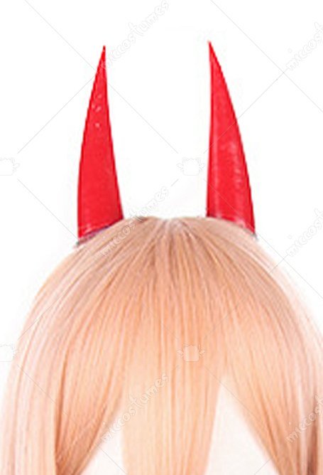 Chainsaw Coiffure en Corne de Fantôme de Cosplay Power