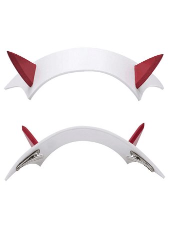 DARLING in the FRANXX Zero Two Code 002 Cosplay Haarband Haarschmuck