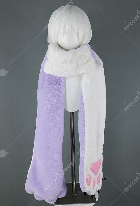 Fate/Grand Order 7th Anniversary Kama écharpe de Cosplay Patte de Chat Kawaii écharpe
