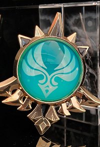 Genshin Impact Mondstadt Vision Brooch Ornament Cosplay Accessories