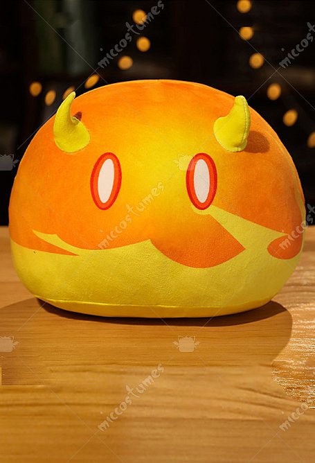 Genshin Impact Accessoire de Cosplay Slimes Game Poupée Coussin Peluche Kawaii 35cm
