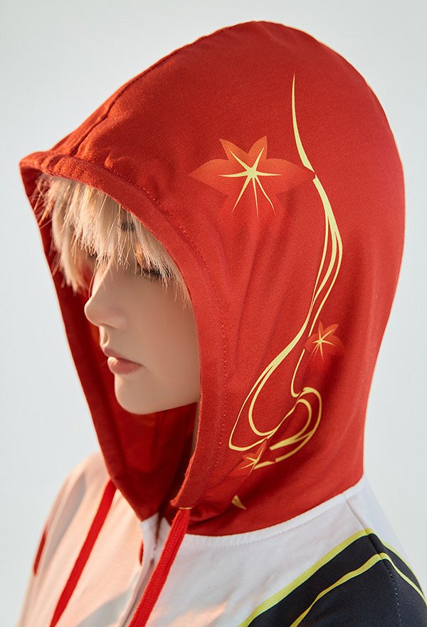 Kaedehara Kazuha Umhang Kawaii Ahornblatt Umhang mit Kapuzen
