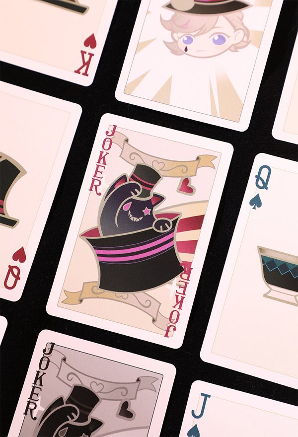 Genshin Impact Lyney Poker Cards Cosplay Accessory Prop