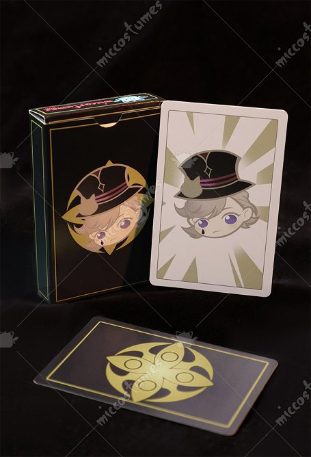Genshin Impact Lyney Poker Cards Cosplay Accessory Prop