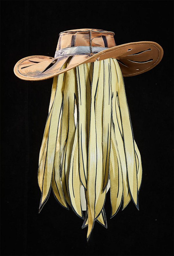 Peluca de cosplay 2D Line Art Ver JJBA Gyro Zeppeli con sombrero