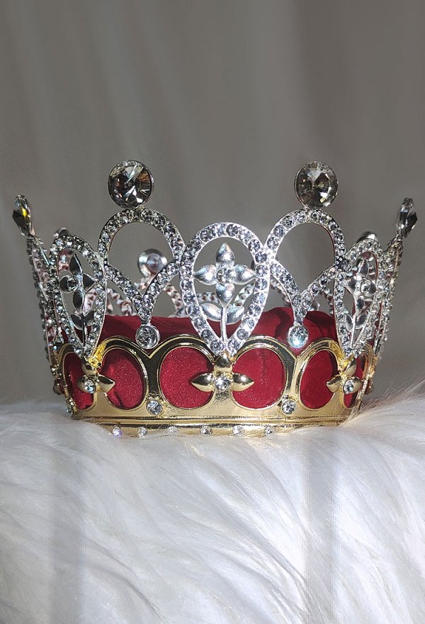 Identity V Mary Bloody Queen Accesorio de Cosplay Corona Metálica