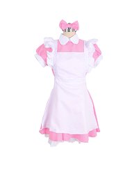 Alice in Wonderland Women Girl Maid Fancy Dress Lolita Cosplay Costume