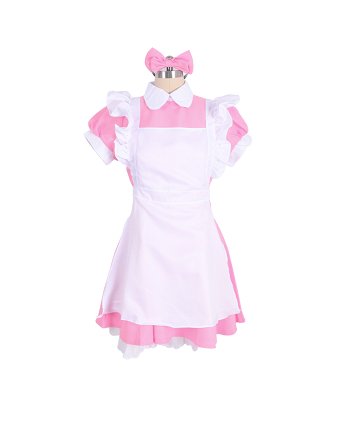 Alice im Wunderland Frauen Mädchen Maid Fancy Kleid Lolita Cosplay Kostüm