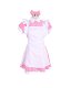Alice in Wonderland Women Girl Maid Fancy Dress Lolita Cosplay Costume