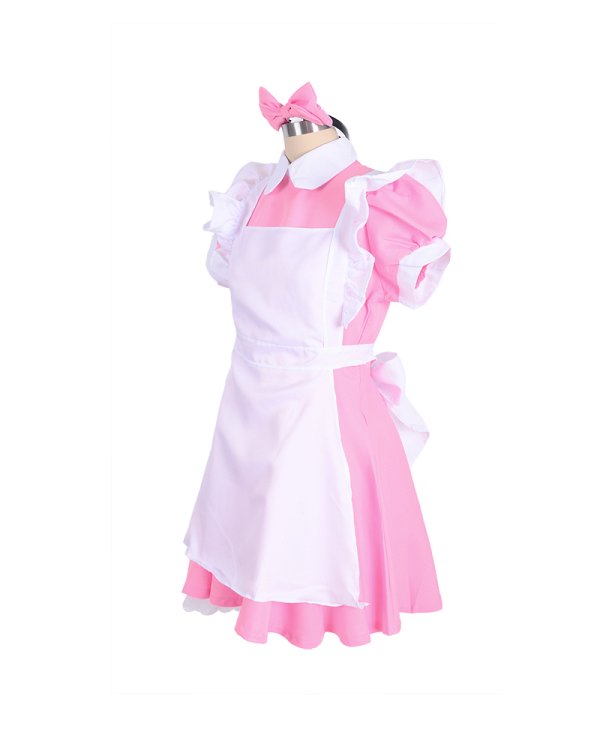 Alice in Wonderland Women Girl Maid Fancy Dress Lolita Cosplay Costume
