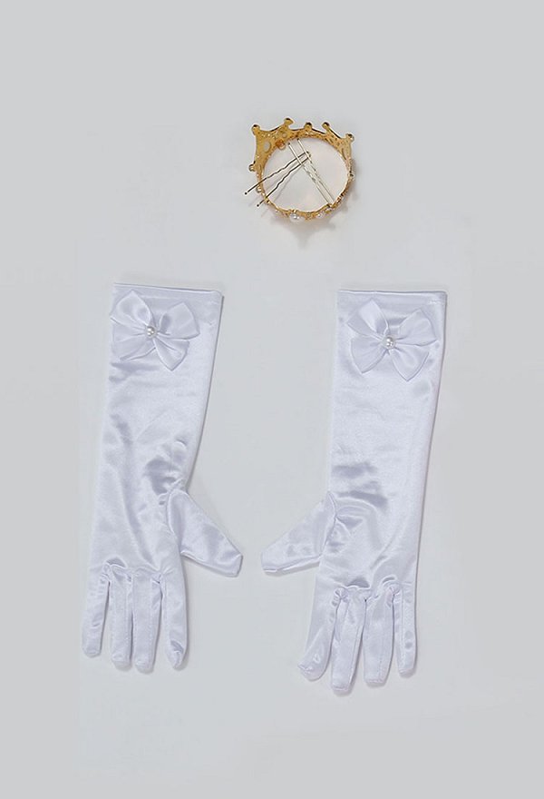 Halloween Peach Kawaii Kinder Zubehör Krone Handschuhe Cosplay Zubehör