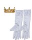 Halloween Peach Kawaii Kinder Zubehör Krone Handschuhe Cosplay Zubehör