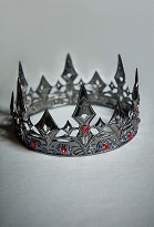 Love and deepspace Xavier King of Darknight Accessoires de cosplay Couronne et broche Love and deepspace Xavier King of Darknight Accessoires de cosplay Couronne et broche
