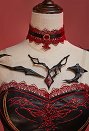 Love and deepspace Scarlet Passion MC Cosplay Accessory Shoulder Props