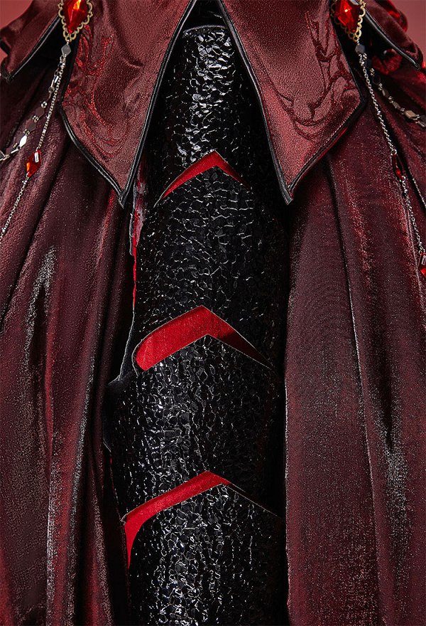 Amor y espacio profundo Scarlet Passion MC Cosplay Accesorio Cola Prop