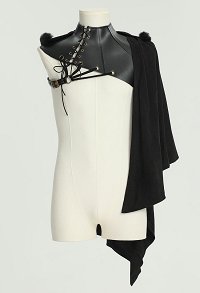 Medieval Cosplay Cloak Renaissance Irregular Vintage Cape with Hood
