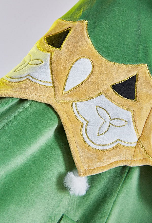 Genshin Impact Venti Kawaii Umhang mit Kapuzen Katze Ohren Cape