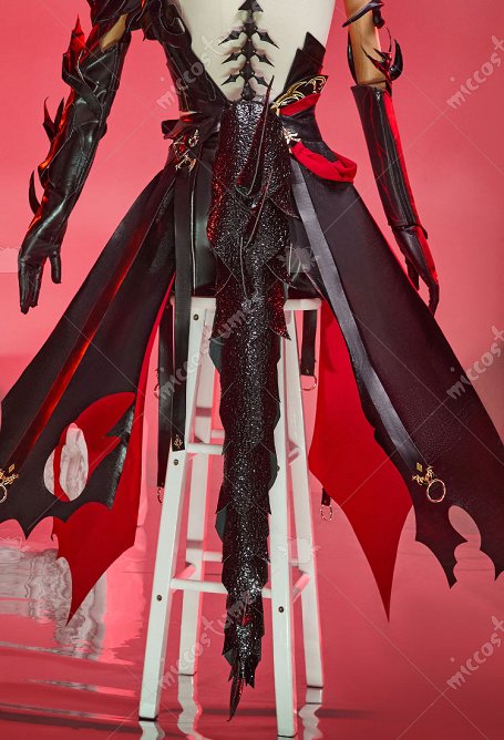 Love and deepspace Sylus Cosplay Accessory Drachenhorn und Schwanz Requisite