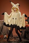 Mimiku Pikaqu Cosplay Costume Cute Hooded Blanket Embroidered Hoodie Pullover Women Long Sleeve Home Wear Cape Cloak with Ears Gloves